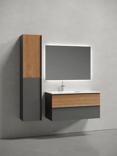 Тумба под раковину SANCOS Very DL100LGR 100см, Beige Soft, подвесная Тумба под раковину SANCOS Very DL100LGR 100см, Beige Soft, подвесная