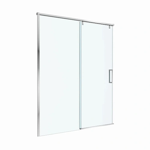 Душевая дверь BelBagno SOFT_CLOSE-1-BF-1-160-C-Cr 160 см, профиль хром, стекло прозрачное Душевая дверь BelBagno SOFT_CLOSE-1-BF-1-160-C-Cr 160 см, профиль хром, стекло прозрачное