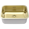 Кухонная мойка Paulmark VELLO 53 UN VE53-LG, светлое золото, 533х433мм Кухонная мойка Paulmark VELLO 53 UN VE53-LG, светлое золото, 533х433мм