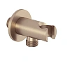 Шланговое подключение Kludi A QA 65567N1-00 с держателем для душа брашированная бронза Шланговое подключение Kludi A QA 65567N1-00 с держателем для душа брашированная бронза