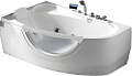 Акриловая ванна Gemy G9046 II K L 171x99 угловая, асимметричная, левая, гидромассажная Акриловая ванна Gemy G9046 II K L 171x99 угловая, асимметричная, левая, гидромассажная