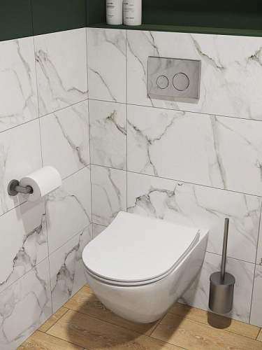 Унитаз подвесной Cersanit BRASKO (A64824) Clean On DPL EO slim LP 64824 с сиденьем Унитаз подвесной Cersanit BRASKO (A64824) Clean On DPL EO slim LP 64824 с сиденьем