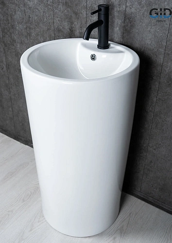 Раковина Gid Nb135 81102 напольная белая 46x46x86 Раковина Gid Nb135 81102 напольная белая 46x46x86