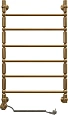 Полотенцесушитель электрический EWRIKA Медея B2 80х50 L, золото 473270 Полотенцесушитель электрический EWRIKA Медея B2 80х50 L, золото 473270