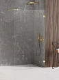 Душевая перегородка NEW TRENDY AVEXA GOLD SHINE 50x200 EXK-2164 золото Душевая перегородка NEW TRENDY AVEXA GOLD SHINE 50x200 EXK-2164 золото