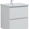 Тумба под раковину Aquanet Эмбер 60 белый матовый 00330465 напольная/подвесная Тумба под раковину Aquanet Эмбер 60 белый матовый 00330465 напольная/подвесная