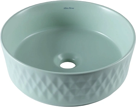 Раковина Allen Brau Fantasy Romb 36 4.11033.MT накладная, мятный Раковина Allen Brau Fantasy Romb 36 4.11033.MT накладная, мятный