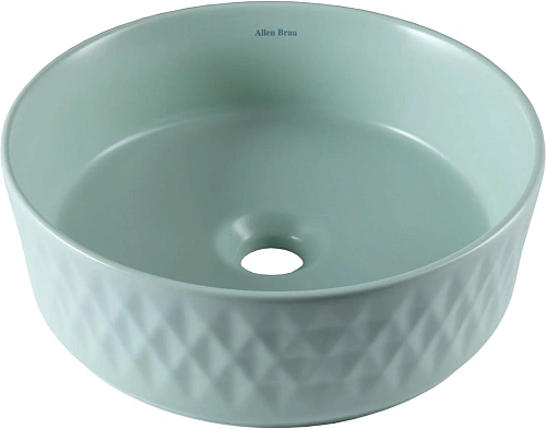 Раковина Allen Brau Fantasy Romb 36 4.11033.MT накладная, мятный Раковина Allen Brau Fantasy Romb 36 4.11033.MT накладная, мятный