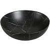Раковина Ceruttispa CR3301MMB1 400х400х140 накладная, мрамор матовый черный, круглая Раковина Ceruttispa CR3301MMB1 400х400х140 накладная, мрамор матовый черный, круглая