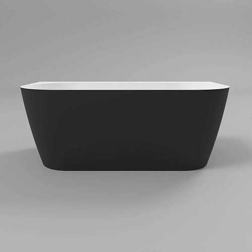 Ванна из искусственного камня WHITECROSS Pearl B 155x78 (черный/белый мат) искусственный камень 0215 0215.155078.20100 Ванна из искусственного камня WHITECROSS Pearl B 155x78 (черный/белый мат) искусственный камень 0215 0215.155078.20100
