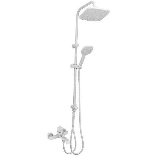 Душевая система Orange Karl M05-934w с изливом, белый Душевая система Orange Karl M05-934w с изливом, белый