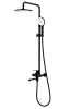 Душевая система Splenka S222.24.06, черный