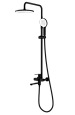Душевая система Splenka S222.24.06, черный Душевая система Splenka S222.24.06, черный