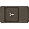 Кухонная мойка Aquaton Беллис 87 1A724832BS280 из литого мрамора, кофе Кухонная мойка Aquaton Беллис 87 1A724832BS280 из литого мрамора, кофе