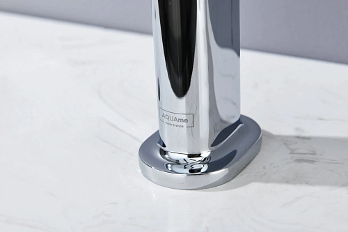 Смеситель для кухни AQUAme Cucina AQM9903CR с выдвижным изливом, с подключением к фильтру с питьевой водой, хром Смеситель для кухни AQUAme Cucina AQM9903CR с выдвижным изливом, с подключением к фильтру с питьевой водой, хром