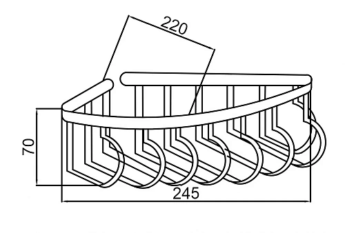 Полка Boheme Medici 10621 Полка Boheme Medici 10621