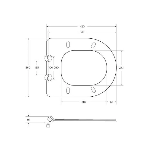 Унитаз подвесной BelBagno SOFT-TOR BB084CH-TOR/BB2111SC безободковый с сиденьем Унитаз подвесной BelBagno SOFT-TOR BB084CH-TOR/BB2111SC безободковый с сиденьем