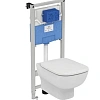Комплект 3 в 1 Ideal Standard T386401 инсталляция PROSYS с подвесным унитазом ESEDRA AquaBlade T3860 Комплект 3 в 1 Ideal Standard T386401 инсталляция PROSYS с подвесным унитазом ESEDRA AquaBlade T3860