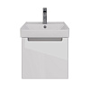 Тумба под раковину Lemark BUNO MINI 45 см подвесная, серый/белый LM05BM45T Тумба под раковину Lemark BUNO MINI 45 см подвесная, серый/белый LM05BM45T
