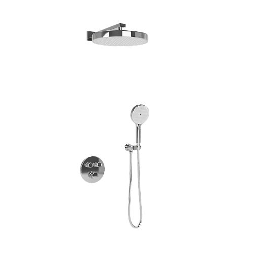 Душевая система Sancos Space SC3006CH встраиваемый с термостатом, хром Душевая система Sancos Space SC3006CH встраиваемый с термостатом, хром