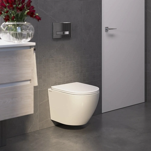 Комплект инсталляции BERGES АТОМ 410 с клавишей смыва Atom Line хром глянец, унитазом OKUS Rimless 49 см и сиденьем микролифт, быстросъём 043392 Комплект инсталляции BERGES АТОМ 410 с клавишей смыва Atom Line хром глянец, унитазом OKUS Rimless 49 см и сиденьем микролифт, быстросъём 043392