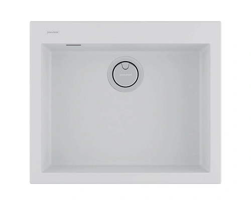 Кухонная мойка Paulmark DECORATION 60 PM936051-WH, WHITE, 600х510 мм Кухонная мойка Paulmark DECORATION 60 PM936051-WH, WHITE, 600х510 мм