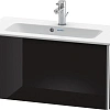 Тумба под раковину Duravit XSquare XS406604040 подвесная 81 см черный глянцевый Тумба под раковину Duravit XSquare XS406604040 подвесная 81 см черный глянцевый