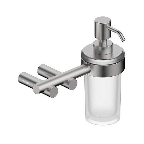 Дозатор жидкого мыла ABBER Osten 316 AA1859BST сталь брашированная Дозатор жидкого мыла ABBER Osten 316 AA1859BST сталь брашированная