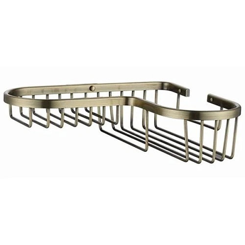 Полка Kaiser KH-5031 настенная угловая 215*235*60 30 Bronze/латунь Полка Kaiser KH-5031 настенная угловая 215*235*60 30 Bronze/латунь