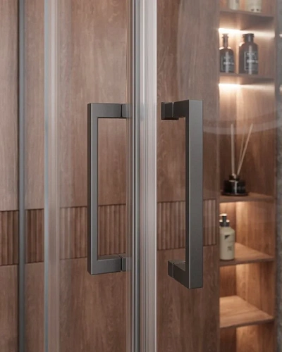 Душевой уголок CEZARES MOLVENO-AH-22-120/110-C-GM-IV цвет профиля оружейная сталь стекло прозрачное 1200x1100 мм Душевой уголок CEZARES MOLVENO-AH-22-120/110-C-GM-IV цвет профиля оружейная сталь стекло прозрачное 1200x1100 мм