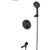 Душевая система Wonzon & Woghand с термостатом, встраиваемая, черный матовый (WW-88929010-MB) Душевая система Wonzon & Woghand с термостатом, встраиваемая, черный матовый (WW-88929010-MB)