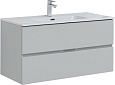 Тумба под раковину Aquanet Алвита New 100 2 ящика, серый 00277520 Тумба под раковину Aquanet Алвита New 100 2 ящика, серый 00277520
