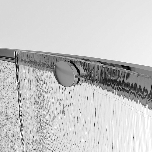 Душевой уголок Niagara Nova NG-3627-34 (100x100x195) полукруг, раздвижнаяхром, стекло шиншилла Душевой уголок Niagara Nova NG-3627-34 (100x100x195) полукруг, раздвижнаяхром, стекло шиншилла