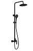 Душевая система Wonzon &amp; Woghand черный матовый (WW-A30103-MB)