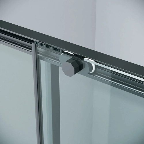 Душевая дверь GROSSMAN Style 100.K33.05.120.21.00 (120x195) черный матовый, стекло прозрачное Душевая дверь GROSSMAN Style 100.K33.05.120.21.00 (120x195) черный матовый, стекло прозрачное