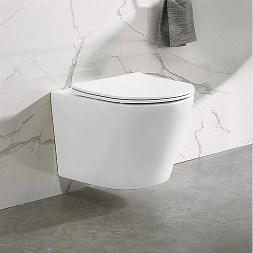 Унитаз подвесной Vincea Piatti VT1-11MW, цвет матовый белый, ультратонкое сиденье soft-close Унитаз подвесной Vincea Piatti VT1-11MW, цвет матовый белый, ультратонкое сиденье soft-close