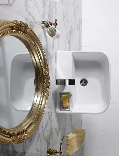 Раковина CeramaLux G515 напольная, белый Раковина CeramaLux G515 напольная, белый