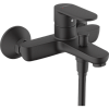 Картинка анонса товара «смеситель для ванны hansgrohe однорычажный, vernis blend 71440670, матовый черный»