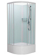Душевая кабина Frank F400/2 White без крыши белый профиль 100x100 134009 Душевая кабина Frank F400/2 White без крыши белый профиль 100x100 134009