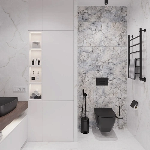 Комплект мебели STWORKI Ольборг 120 столешница дуб карпентер, без отверстий, 2 тумбы 60, с раковиной 542634 Комплект мебели STWORKI Ольборг 120 столешница дуб карпентер, без отверстий, 2 тумбы 60, с раковиной 542634