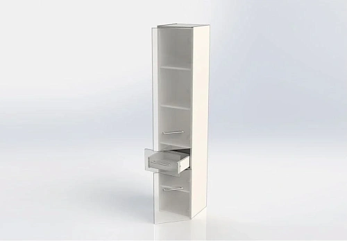 Шкаф-пенал Aquanet Порто 35 белый 00195732 Шкаф-пенал Aquanet Порто 35 белый 00195732