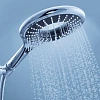 Душевая лейка GROHE Rainshower Icon (2 режима), хром/графитовый (27639000) Душевая лейка GROHE Rainshower Icon (2 режима), хром/графитовый (27639000)