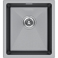 Кухонная мойка Paulmark LUMI 41UNI LU41-GRM, серый металлик, 410х460 Кухонная мойка Paulmark LUMI 41UNI LU41-GRM, серый металлик, 410х460