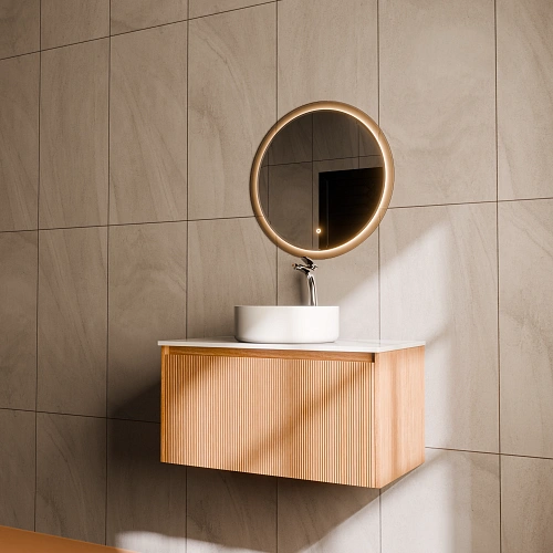 Комплект мебели ArtDecco Elizabeth 80 AEL08W11S3M0 белый дуб Комплект мебели ArtDecco Elizabeth 80 AEL08W11S3M0 белый дуб