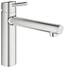 Смеситель для кухни GROHE Concetto со средним изливом, суперсталь (31128DC1)