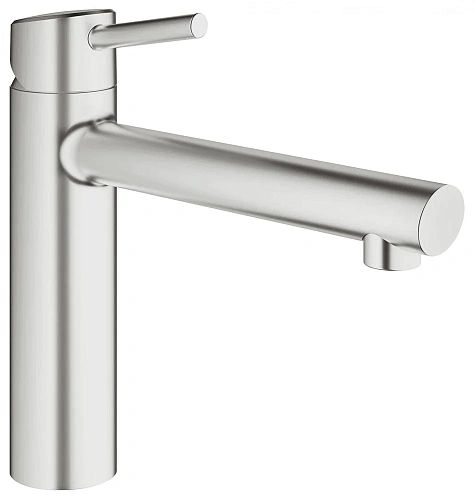 Смеситель для кухни GROHE Concetto со средним изливом, суперсталь (31128DC1) Смеситель для кухни GROHE Concetto со средним изливом, суперсталь (31128DC1)