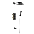 Душевая система Timo Tetra-thermo SX-0199/03SM встраиваемая с термостатом черный Душевая система Timo Tetra-thermo SX-0199/03SM встраиваемая с термостатом черный
