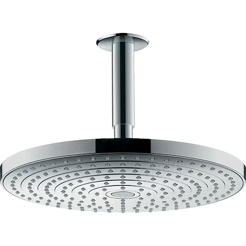 Верхний душ hansgrohe Raindance Select S 300 2jet потолочный, хром 27337000 Верхний душ hansgrohe Raindance Select S 300 2jet потолочный, хром 27337000