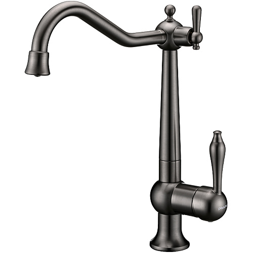 Смеситель для кухни Paulmark Retro вороненая сталь Re213226-GM Смеситель для кухни Paulmark Retro вороненая сталь Re213226-GM