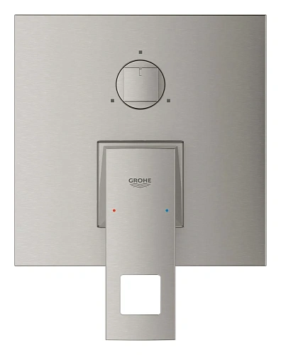 Смеситель для ванны GROHE Eurocube с переключателем на 3 положения, cуперcталь (24094DC0) Смеситель для ванны GROHE Eurocube с переключателем на 3 положения, cуперcталь (24094DC0)